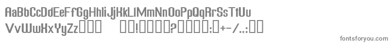 FreakOutGoBananasNormal-Schriftart – Graue Schriften