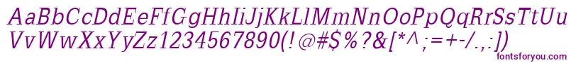 Lisätietoja SlabromanaOblique-fontista SlabromanaOblique-fontti – violetit fontit