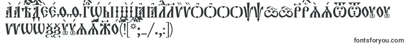 Orthodox.TtUcs8CapsTight-fontti – Alkavat O:lla olevat fontit