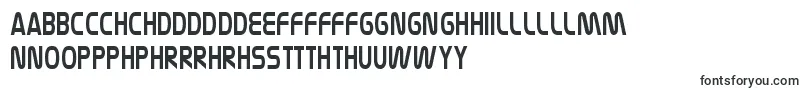 NasalizationcdRegular Font – Welsh Fonts