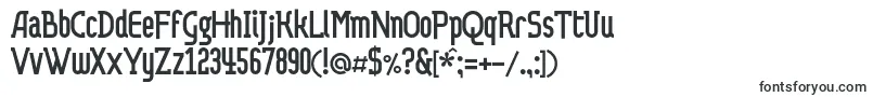 Шрифт Dvaprobelac – шрифты, начинающиеся на D