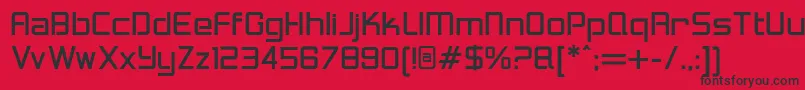 More about LoganfiveRegular Font LoganfiveRegular Font – Black Fonts on Red Background