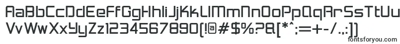 LoganfiveRegular Font – Square Fonts