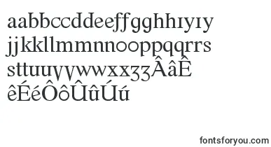 Fonte font – frisian Fonts