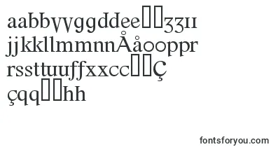 Fonte font – uzbek Fonts
