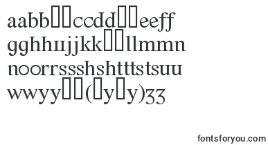 Fonte font – hausa Fonts