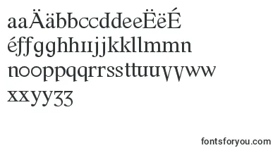 Fonte font – macedonian Fonts