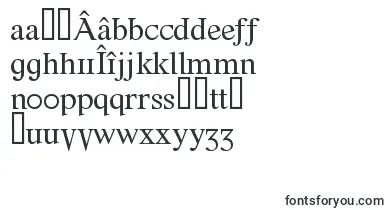 Fonte font – romanian Fonts
