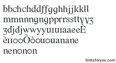 Fonte font – creole Fonts