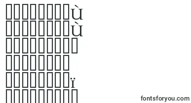 Fonte font – pashto Fonts