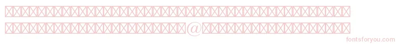Europeanpistd4 Font – Pink Fonts on White Background