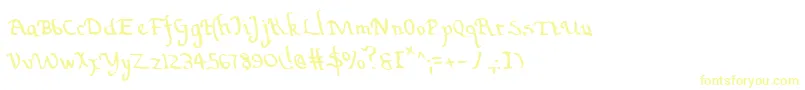 Valleyforgel Font – Yellow Fonts