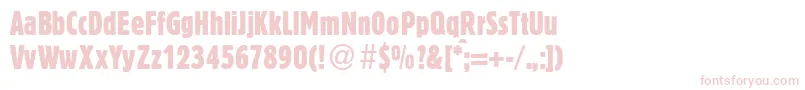 BlossumecondbNormal Font – Pink Fonts