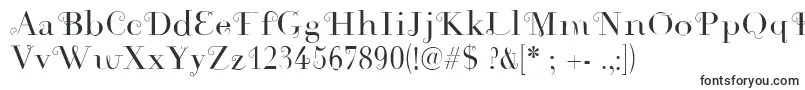 Шрифт Rousseau – античные шрифты
