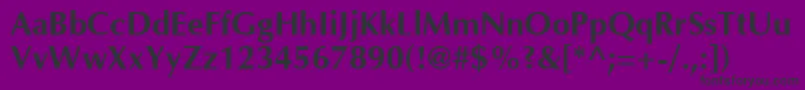 Más sobre la fuente Optimab fuente Optimab – Fuentes Negras Sobre Fondo Morado
