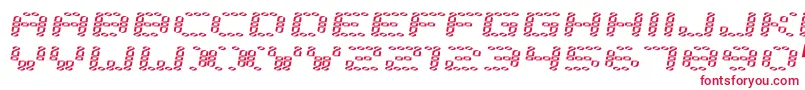 Czcionka Error200 – czerwone czcionki