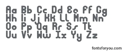 Review of the Bubbcrg Font
