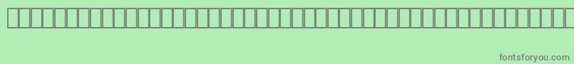 MalikLightBt Font – Gray Fonts on Green Background