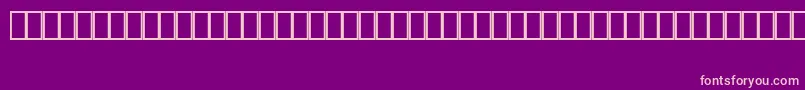 MalikLightBt Font – Pink Fonts on Purple Background