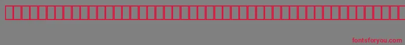 MalikLightBt Font – Red Fonts on Gray Background