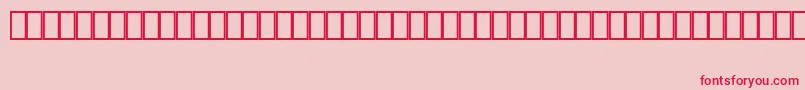 MalikLightBt Font – Red Fonts on Pink Background