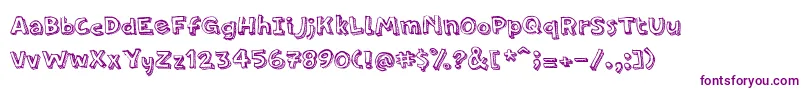 PfamateurLineshadow Font – Purple Fonts