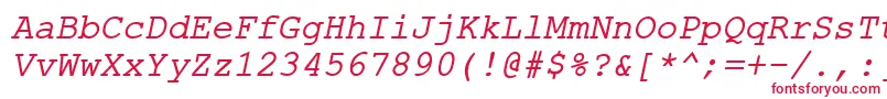 Co1251i Font – Red Fonts