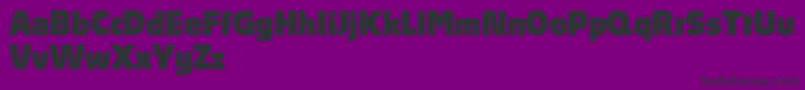 Шрифт AbsolutProBlack – чёрные шрифты на фиолетовом фоне