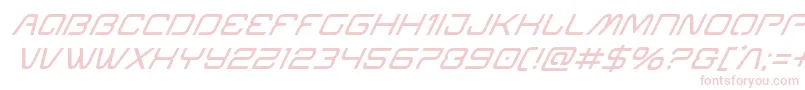 Miraclemercurysuperital Font – Pink Fonts on White Background