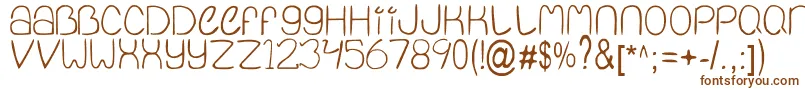 QuietInfinity Font – Brown Fonts