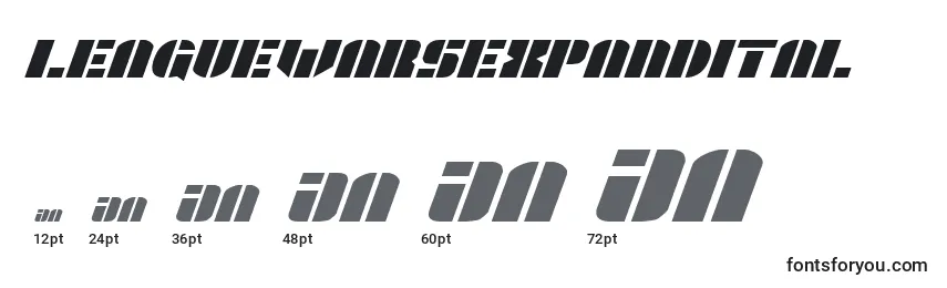 Leaguewarsexpandital Font Sizes