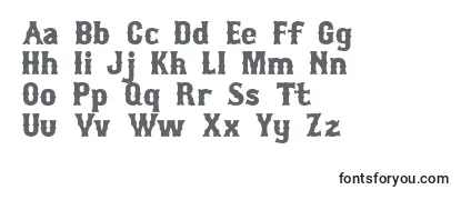 Обзор шрифта Mlbtusca