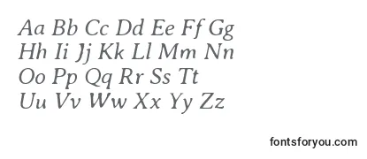 AveriaseriflibreLightitalic Font