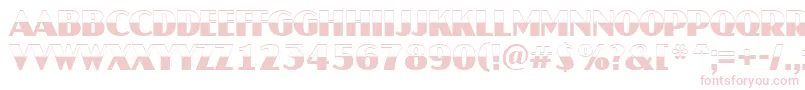 AJaspertitulbw Font – Pink Fonts on White Background