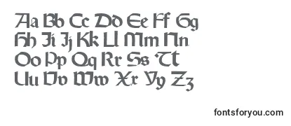 Schriftart Oldystyletype102Regular