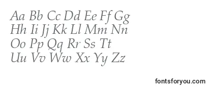 PalatinoltstdLightitalic Font