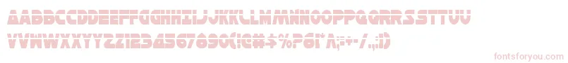 Weitere Informationen zur HanSoloCondensedLaser-Schriftart HanSoloCondensedLaser-Schriftart – Rosa Schriften auf weißem Hintergrund