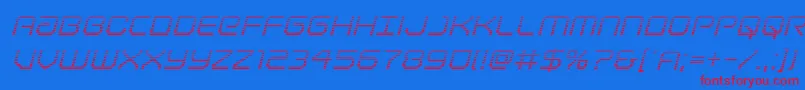 Подробнее о шрифте Lightbrigadegradital Шрифт Lightbrigadegradital – красные шрифты на синем фоне