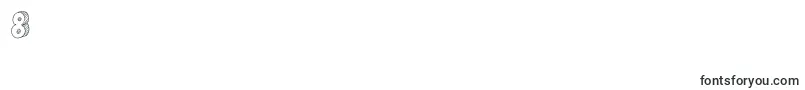 FromCartoonBlocks Font – Fonts for Digit 8