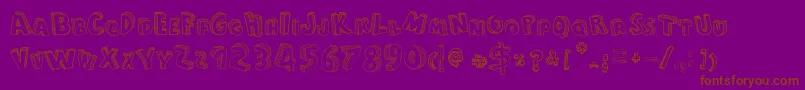Más sobre la fuente FromCartoonBlocks fuente FromCartoonBlocks – Fuentes Marrones Sobre Fondo Morado