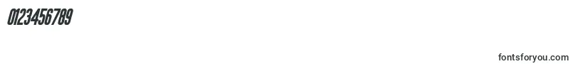 OkudaBoldItalic Font – Fonts for Numbers and Digits