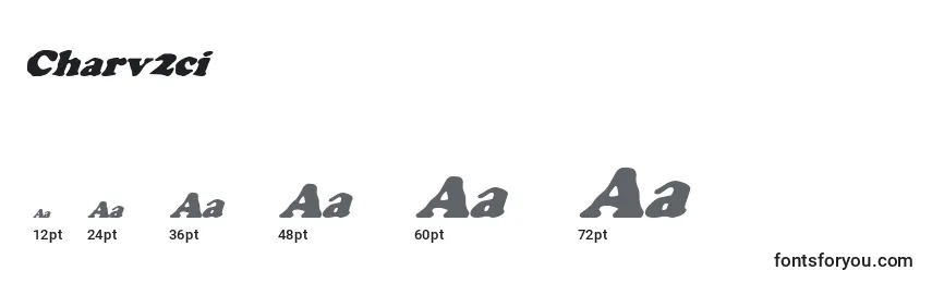 Charv2ci Font Sizes
