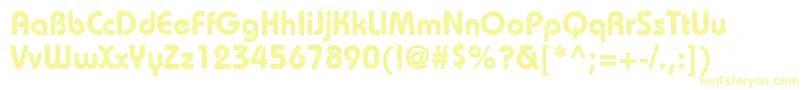DynameSsiSemiBold Font – Yellow Fonts