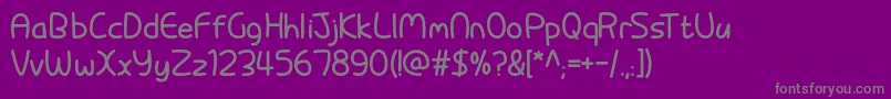 Подробнее о шрифте Pixabubble Шрифт Pixabubble – серые шрифты на фиолетовом фоне