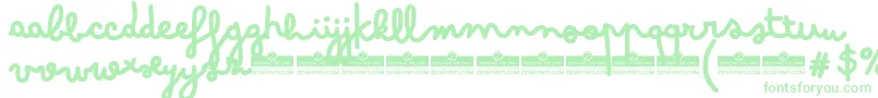 BimboWhiteboardTrial Font – Green Fonts