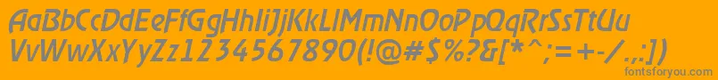 En savoir plus sur la police ARewindermediumItalic Police ARewindermediumItalic – polices grises sur fond orange