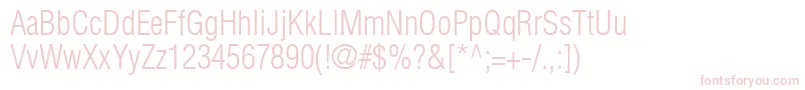 ContextLightCondensedSsiLightCondensed Font – Pink Fonts