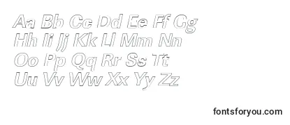 LinearouBolditalic Font