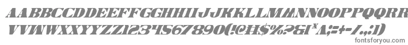 フォントLegalv2ci – 白い背景に灰色の文字