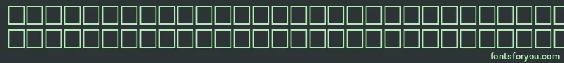 Шрифт MotkenRamlah – зелёные шрифты на чёрном фоне